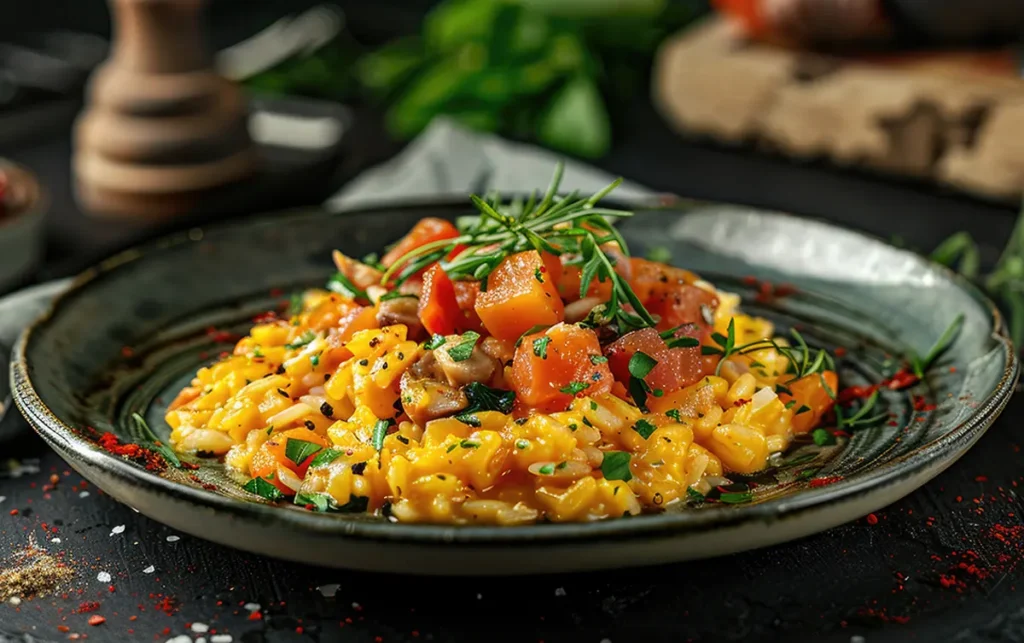 Risotto na kari 