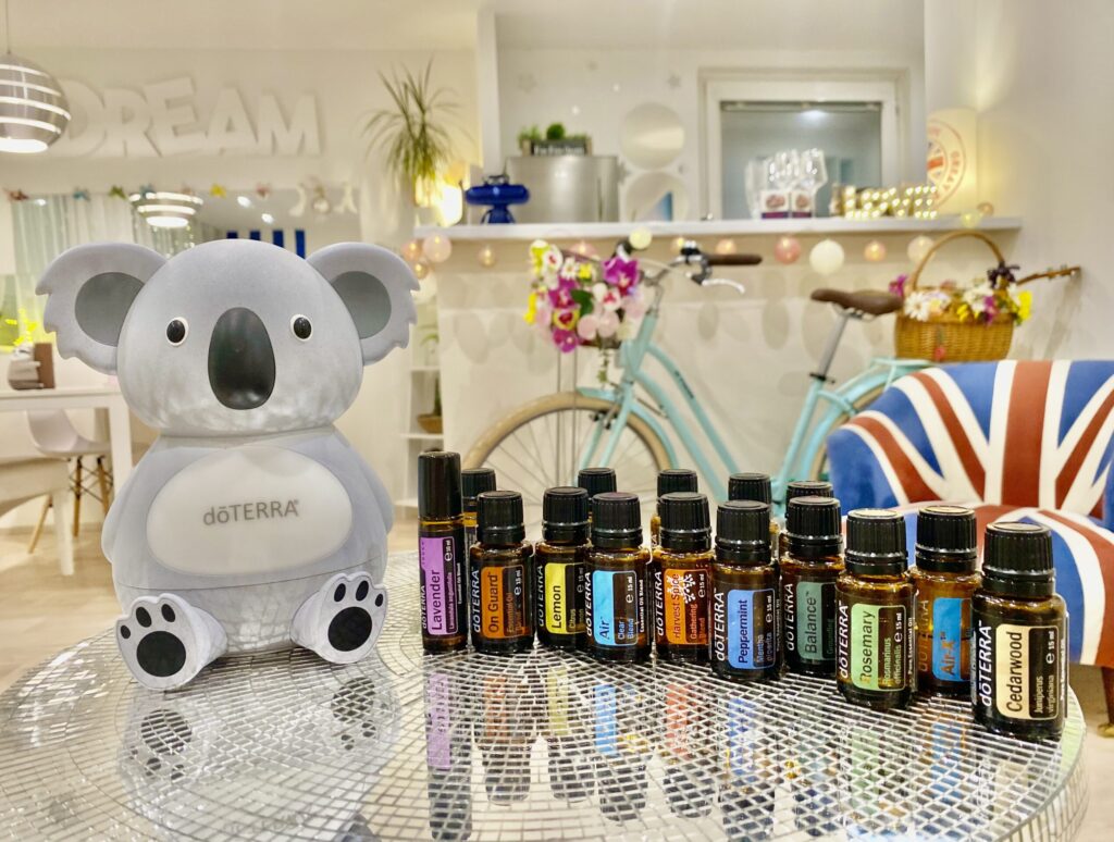 Esenciální oleje doTERRA a difuzér doTERRA Koala