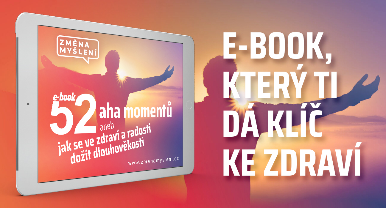 E-book 52 aha momentů aneb jak se ve zdraví a radosti dožít dlouhověkosti