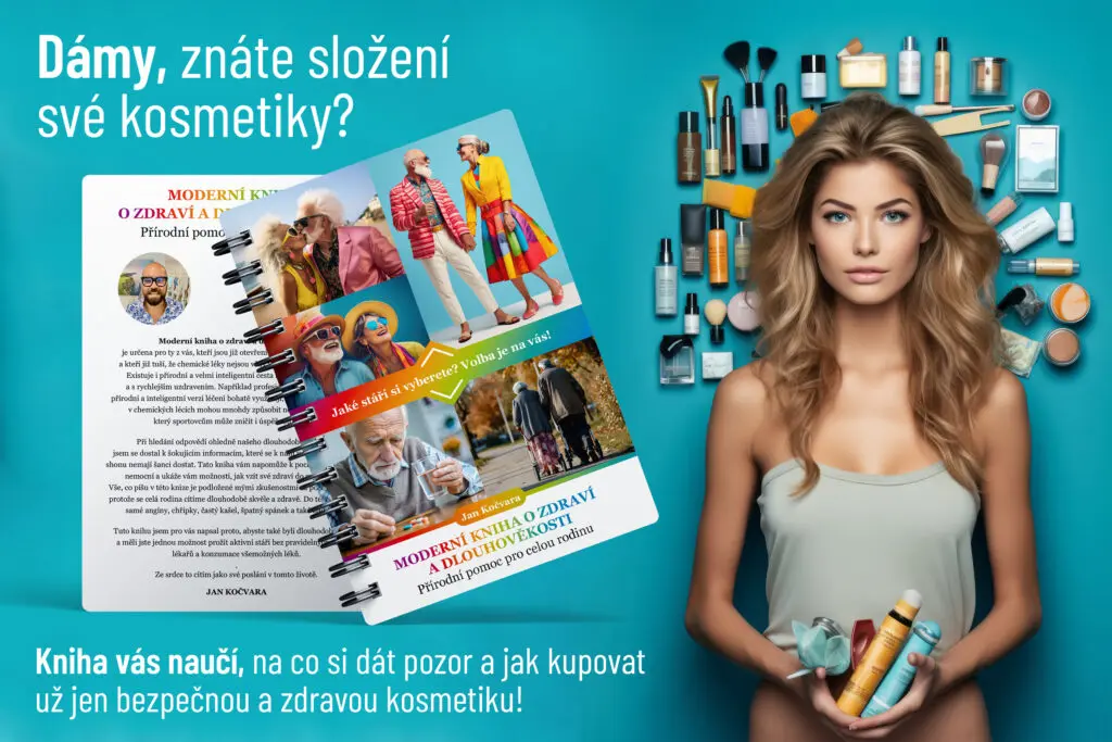 Moderní kniha o zdraví a dlouhověkosti - kosmetika