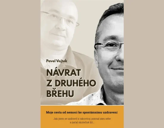 Titulní strana knihy Návrat z druhého břehu od Pavla Vojtka